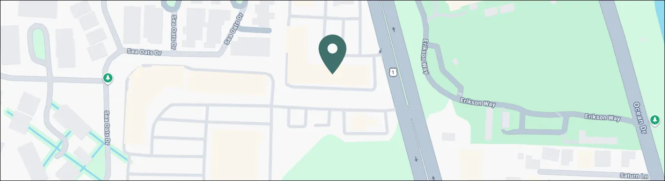 Map to our dental office location